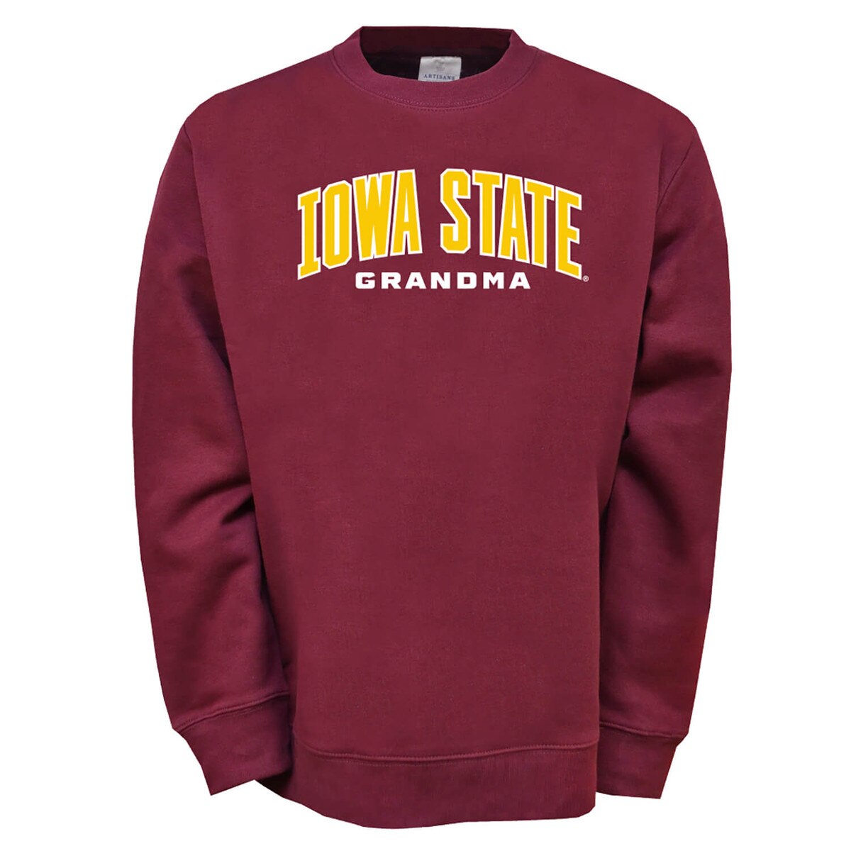 Artisans 2026 Iowa State Grandma Cardinal Crewneck Sweatshirt vendor image